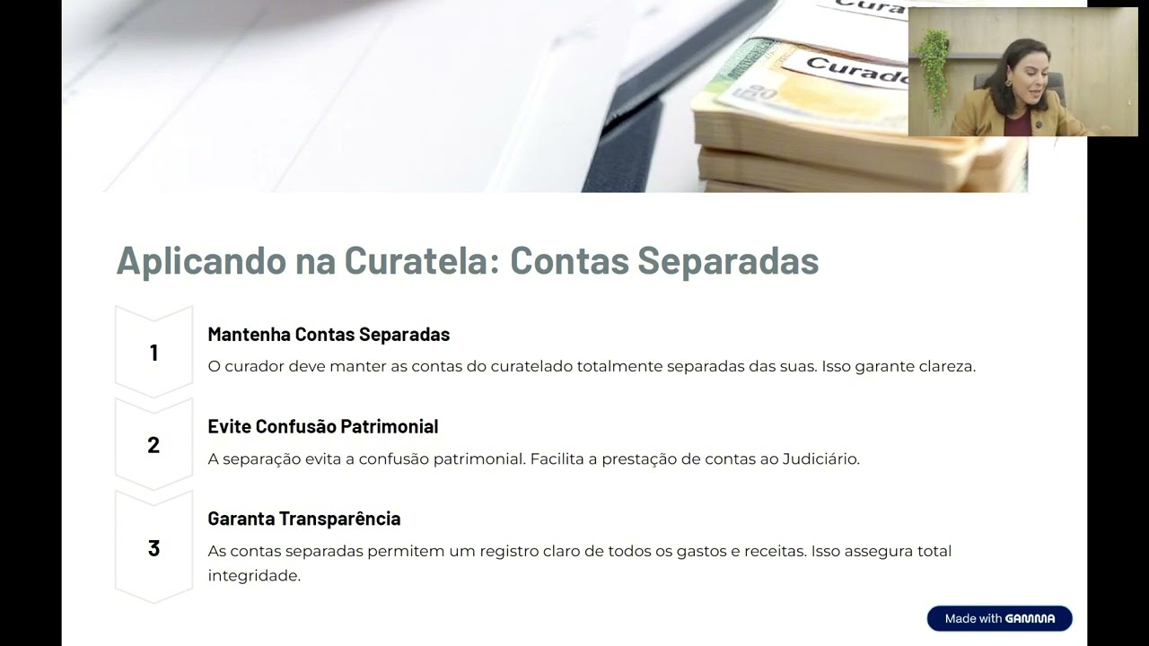 Prestação de contas em curatela: evite erros comuns e garanta transparência