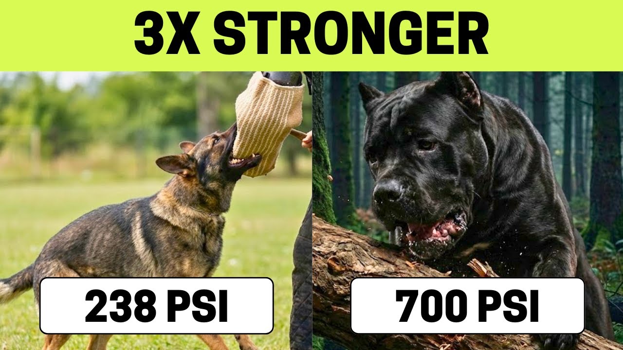 12 Things a Cane Corso Can Do That a German Shepherd Can't