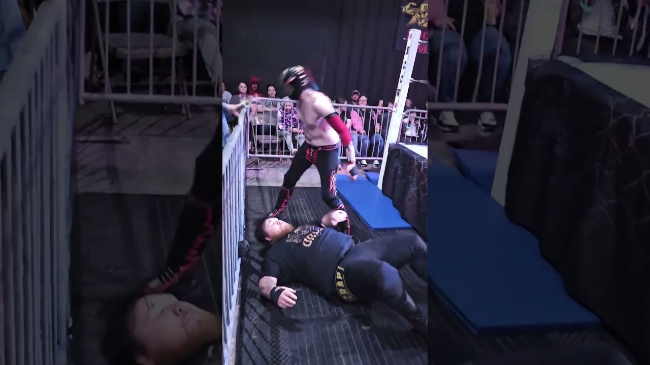 World Heavy weight champion Mayhem vs Tiger kid, overload Rocket city championship wrestling 