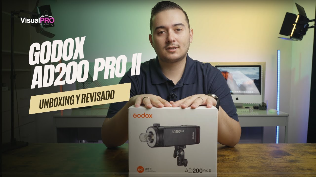 Unboxing y Revisión rápida en Español de el nuevo flash Godox AD200 PRO II