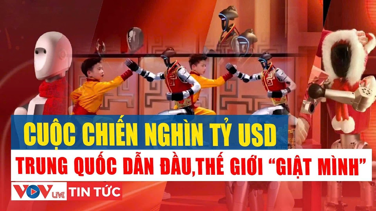 Robot Trung Quốc 'lên trình' chóng mặt, thế giới kinh ngạc | VOVLive