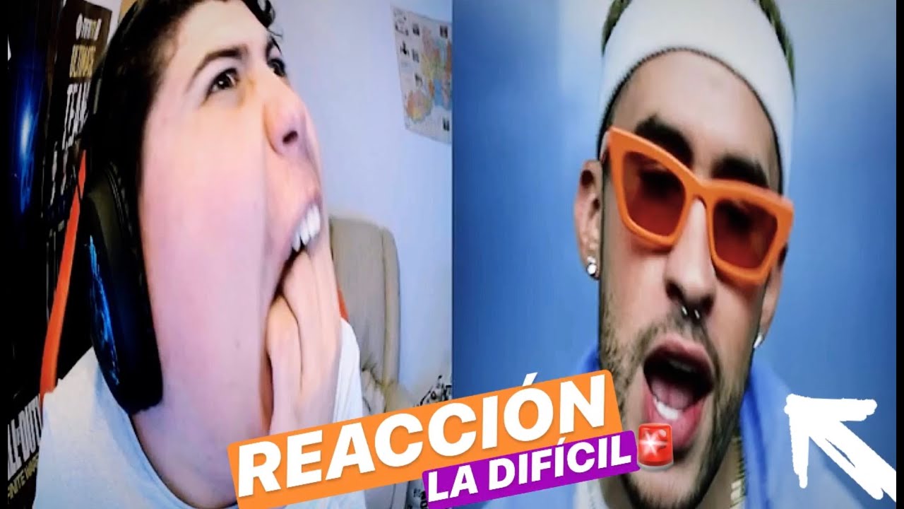 (REACCIÓN) La Difícil - Bad Bunny (Video Oficial ) | YHLQMDLG