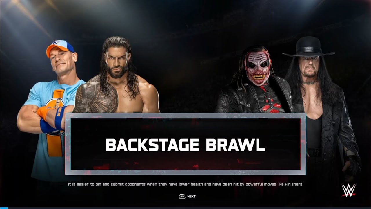 John Cena Roman Reigns vs The Fiend Undertaker