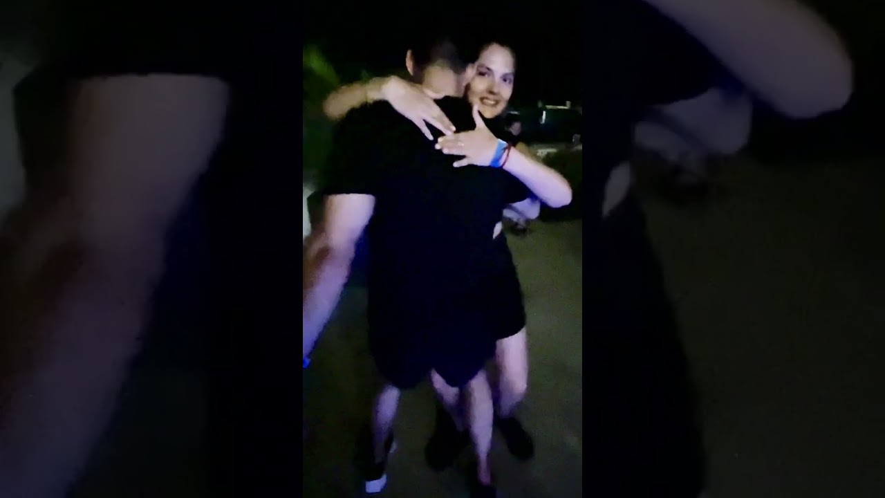 Dancing bachata in Playa del Carmen. Miriam & Rangel