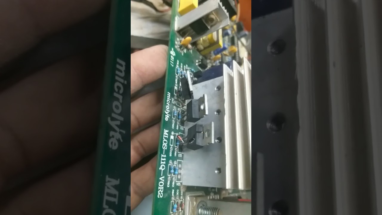 microlite inverter mosfet burnt @repair