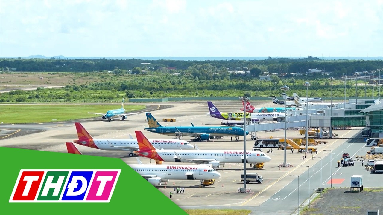 Sân bay Phú Quốc xác lập kỷ lục trong dịp Tết Bính Ngọ | THDT