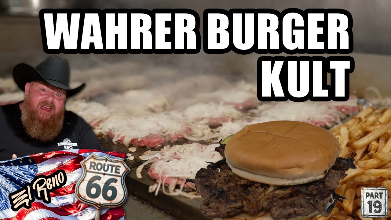 DER BESTE BURGER DER 66! Sid's Diner - Onion Burger ohne Schnick Schnack