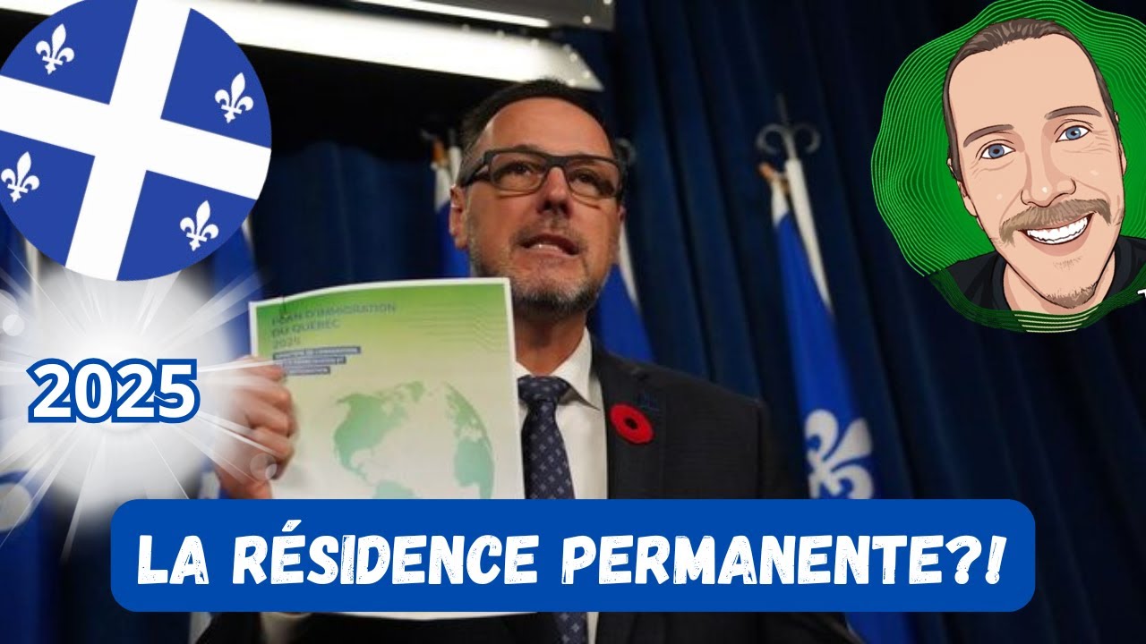 LA RÉSIDENCE PERMANENTE AU QUÉBEC ⚜️ : RÉOUVERTURE ✔️ [juillet 2025] #quebec #residentpermanent #qc
