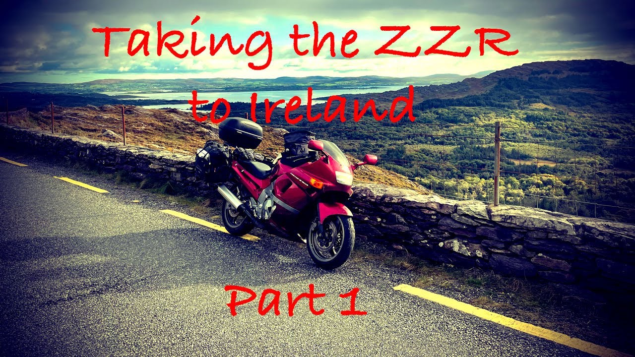 Taking the ZZR600 to Ireland part 1