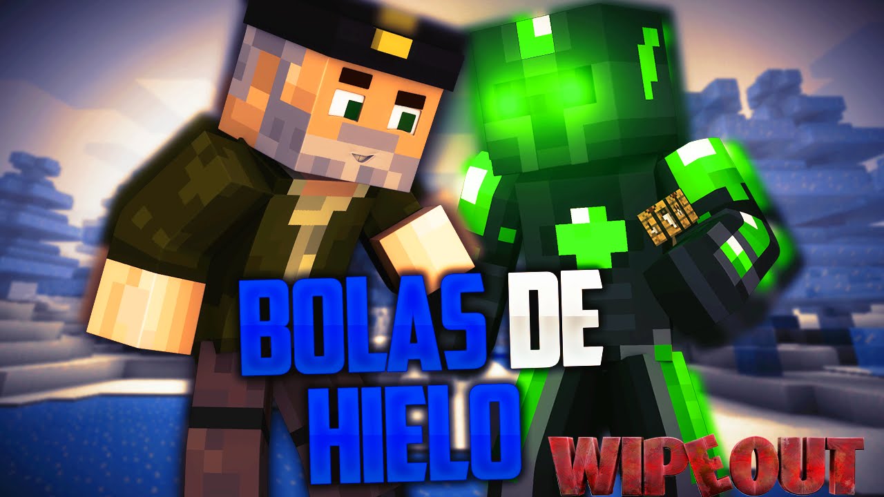 BOLAS DE HIELO - Carrera de WipeOut - Willyrex Y sTaXx - MINECRAFT
