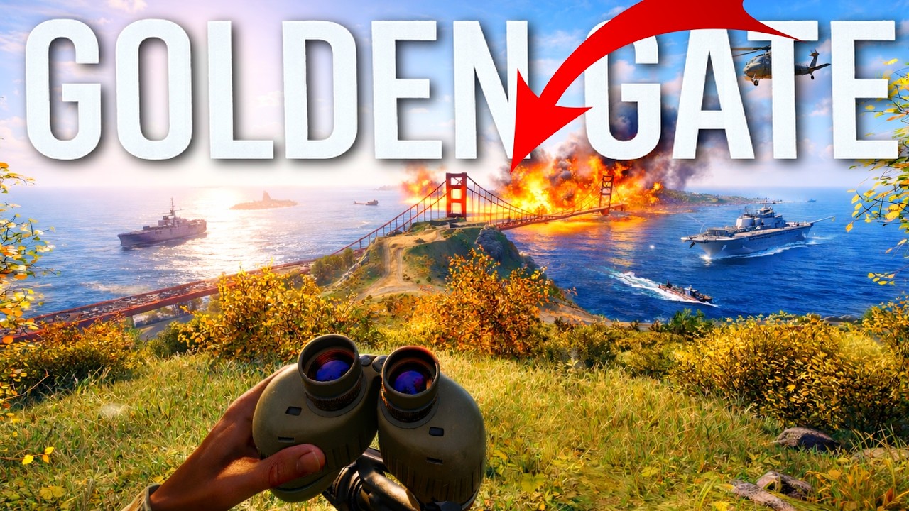 The Golden Gate Is a WARZONE! | New San Francisco Map LIVE on IDZ EU2