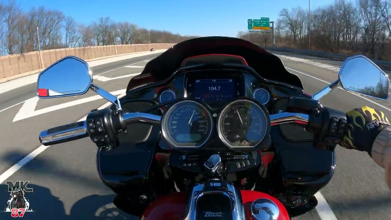 Первая поездка на моем Road Glide с кулачком Feuling 465