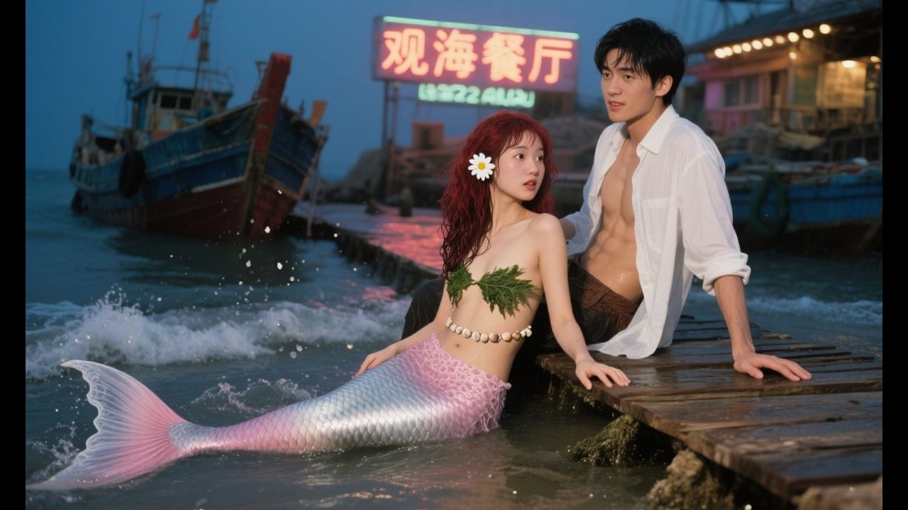 【FULL丨MULTI】跨海帶娃上學遇舊識，孩子爹竟是六年前的別墅神秘人！#drama #cdrama #mermaid #fantasy