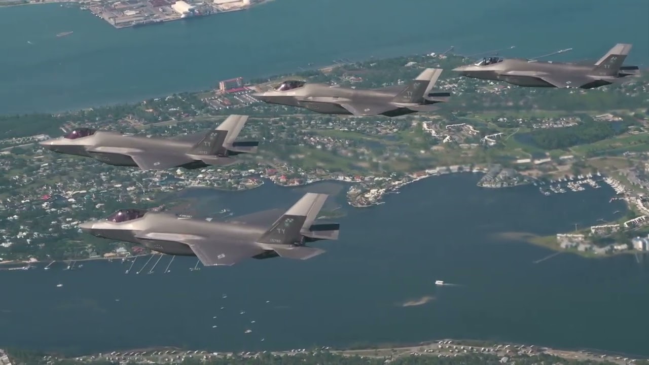 F-35A Lightning IIs Take Flight - CF25-2