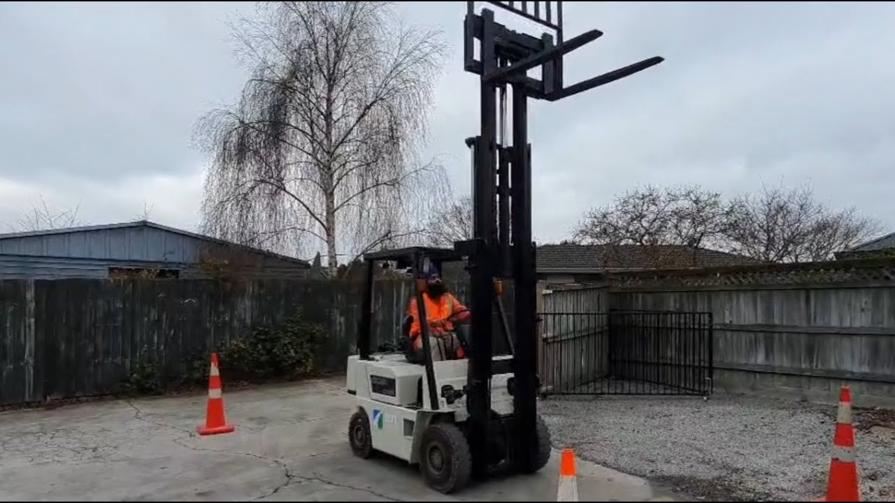 Forklift training with Parampreet