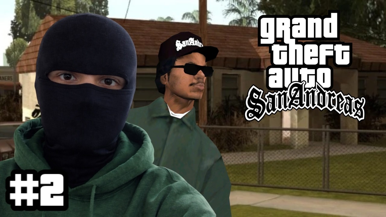INVADINDO A CASA DO VELHO GRAND THEFT AUTO SAN ANDREAS (#02)