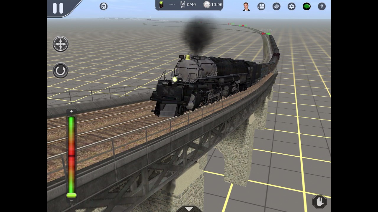 Galaxy Railways big one rescues a broken down train(Trainz driver 2)