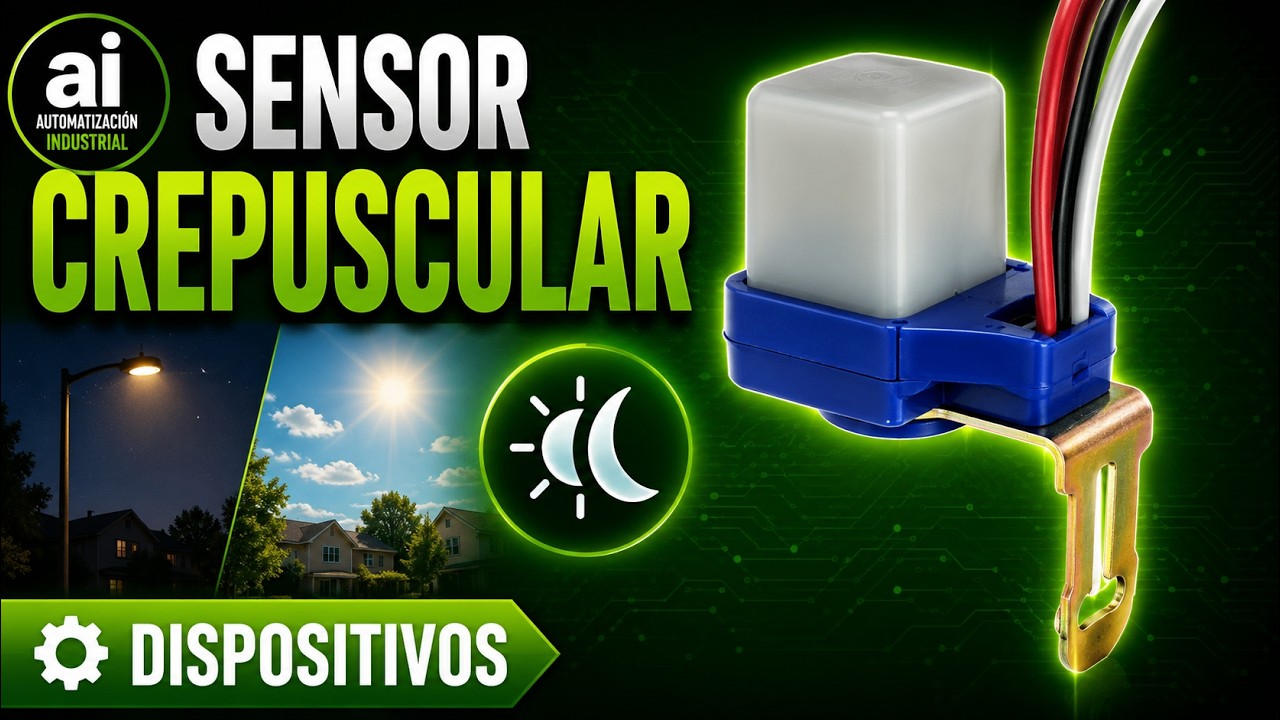 D070 🧭 SENSOR CREPUSCULAR / LUMINOSIDAD. Marca: RTS, Ref: 847980