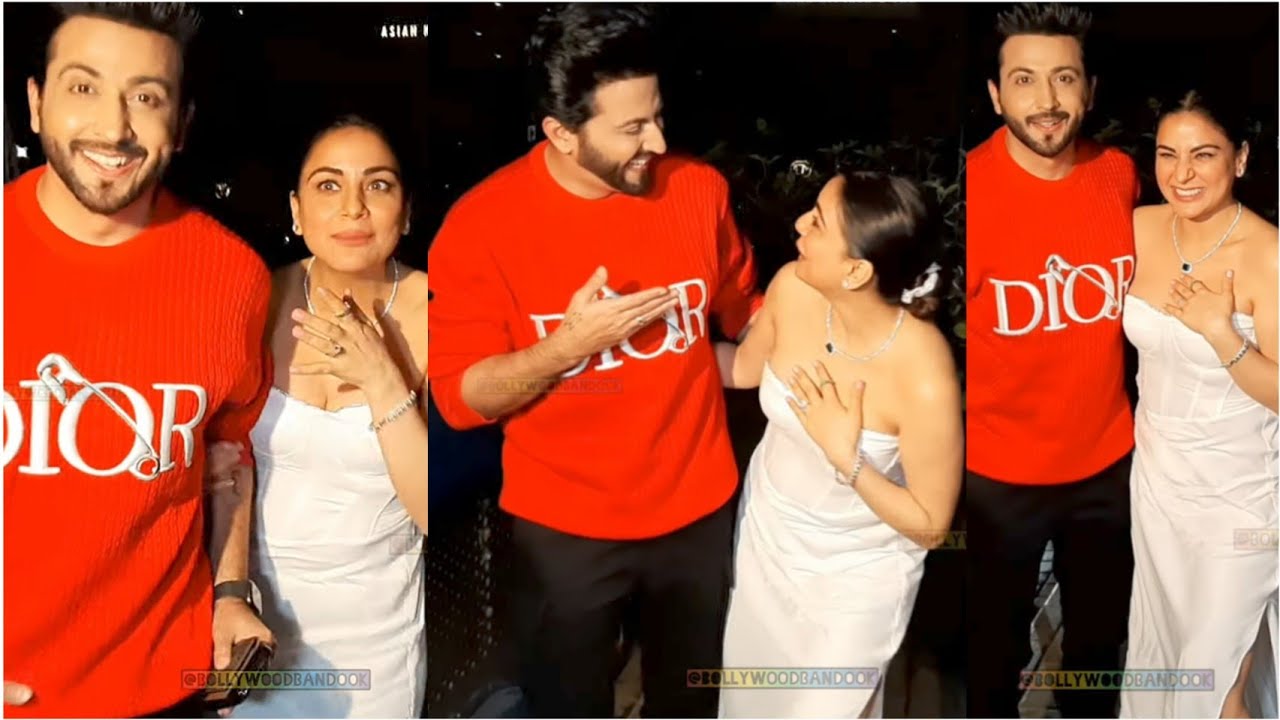 Dheeshra Dheeraj Dhoopar and Shraddha Arya tonite at Celebrations for 5 Years of Kundali #dheeshra