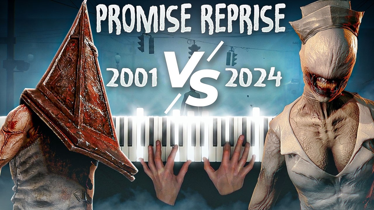 Silent Hill 2 – Promise (Reprise) Piano Version | 2001 vs 2024 (Remake Comparison)
