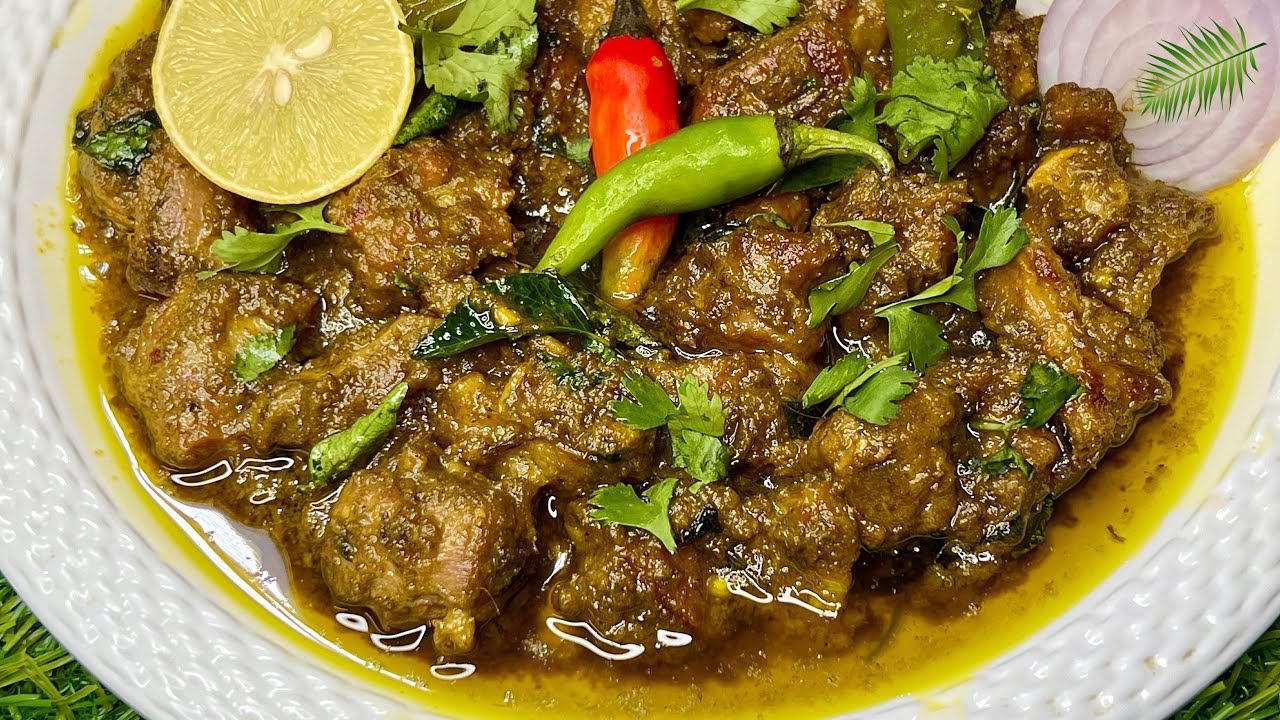 Sirf 20 Minute May Banaiye HYDERABADI HAREY MIRCHON KA TALAHUA GOSHT | Hariyali Mutton Fry Recipe