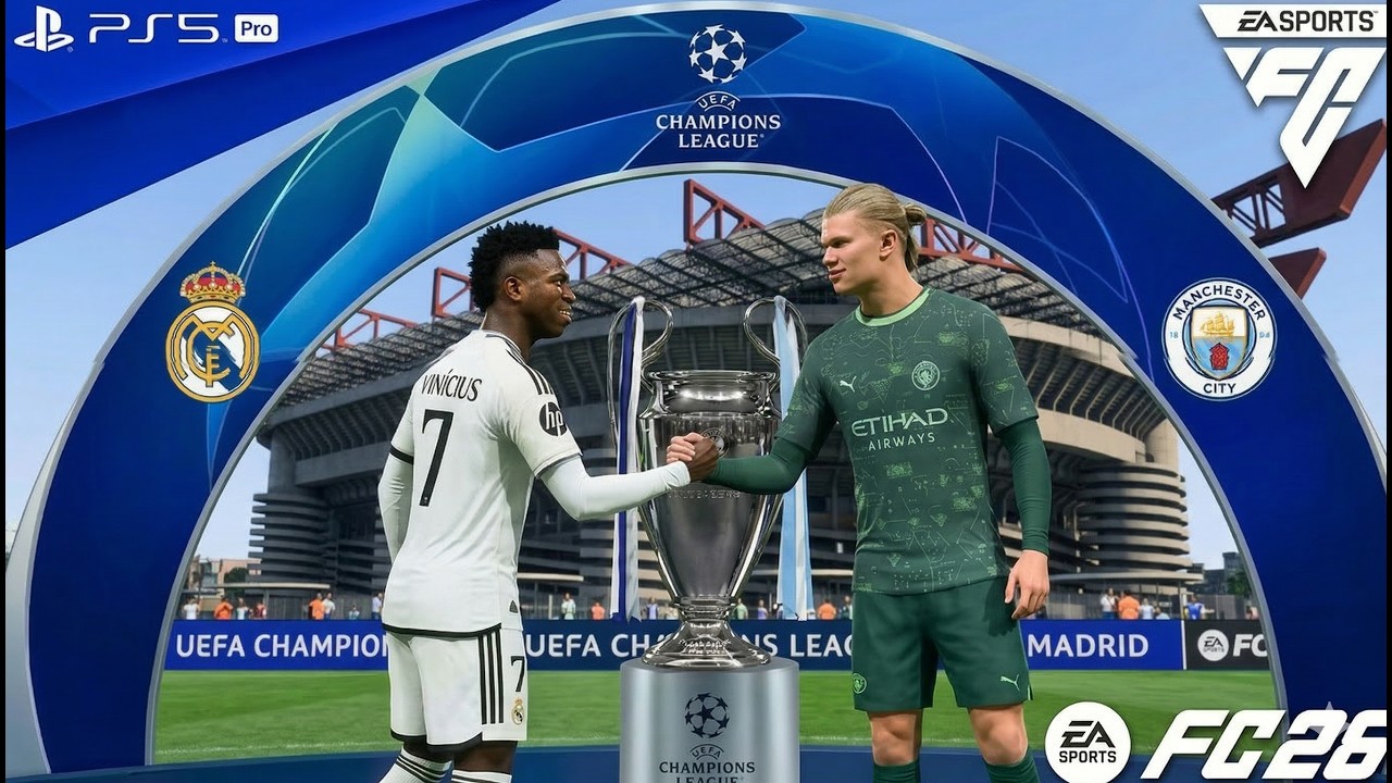 FC 26 - Real Madrid vs. Man City - UEFA Champions League 25/26 RO16 1st Leg Match