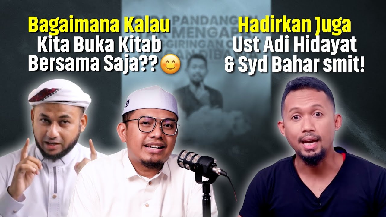 Menanggapi Tantangan Mas Heri Prass Dan Ust Faris Baswedan