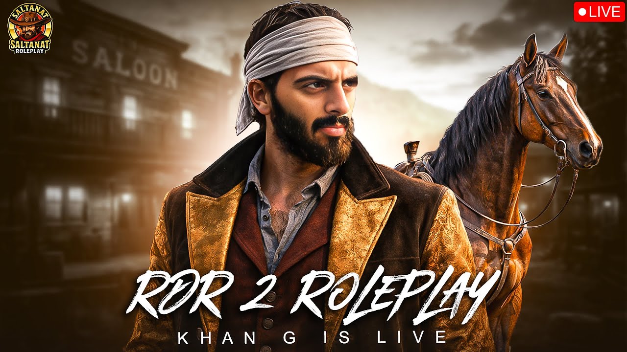 KHAN G IN COUNTY😁RDR 2 ROLEPLAY😍LIVE WITH MR HARY PLAYS🔥#rdr2 #mrharyplays #rockstar
