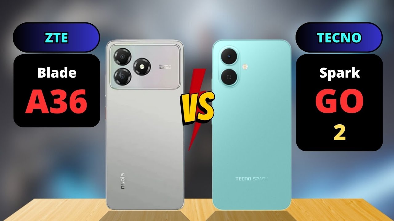 ZTE Blade A36 vs Tecno Spark Go 2 Comparison Who is Better?