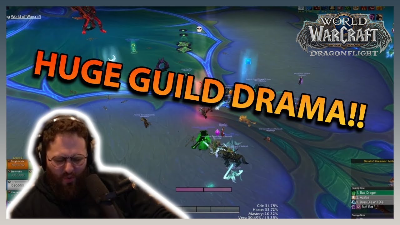 MAXIMUM REACTS TO HUGE GUILD DRAMA !! | Daily WoW Moments #68