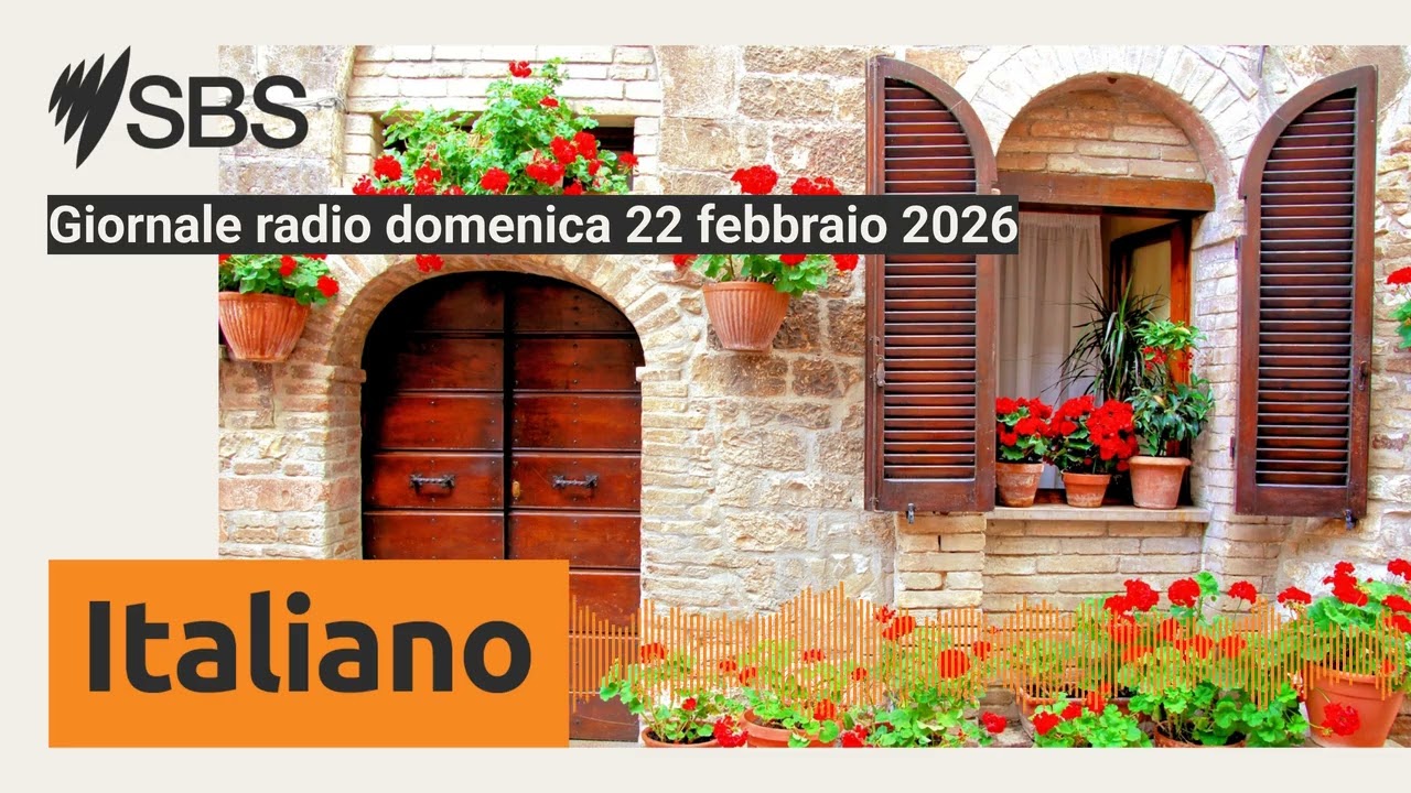 Giornale radio domenica 22 febbraio 2026 | SBS Italian - SBS in Italiano