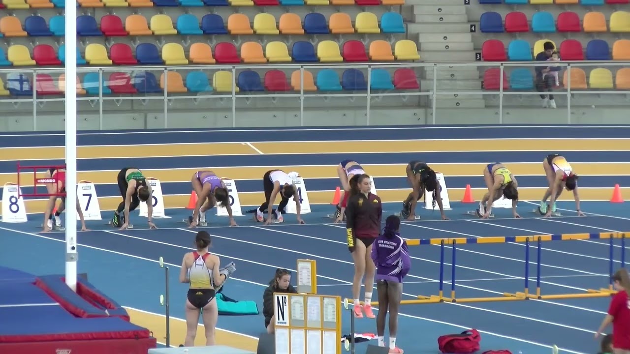 60mt Final B i A F Campionat de Catalunya Absolut Pista Coberta 2023