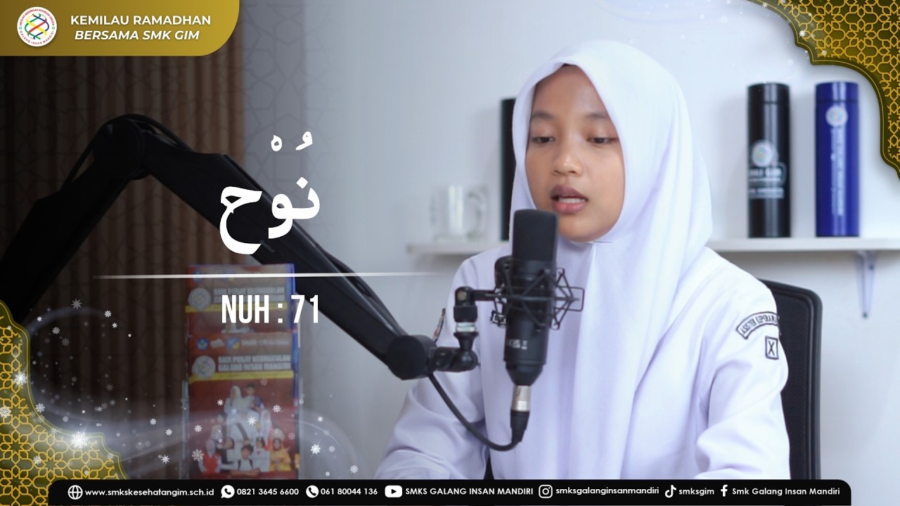 Tahfiz Surah Nuh ayat 1-28| 5 Ramadhan 1447H