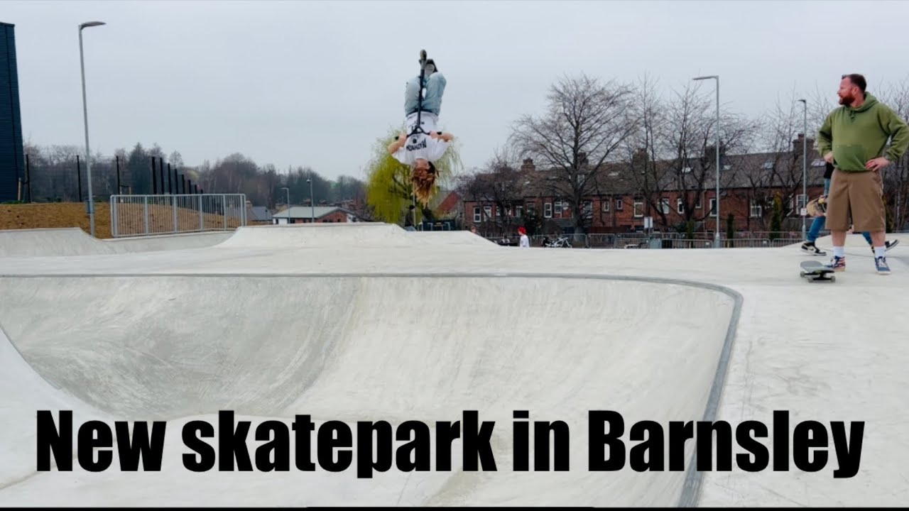 They built a new skatepark in Barnsley 