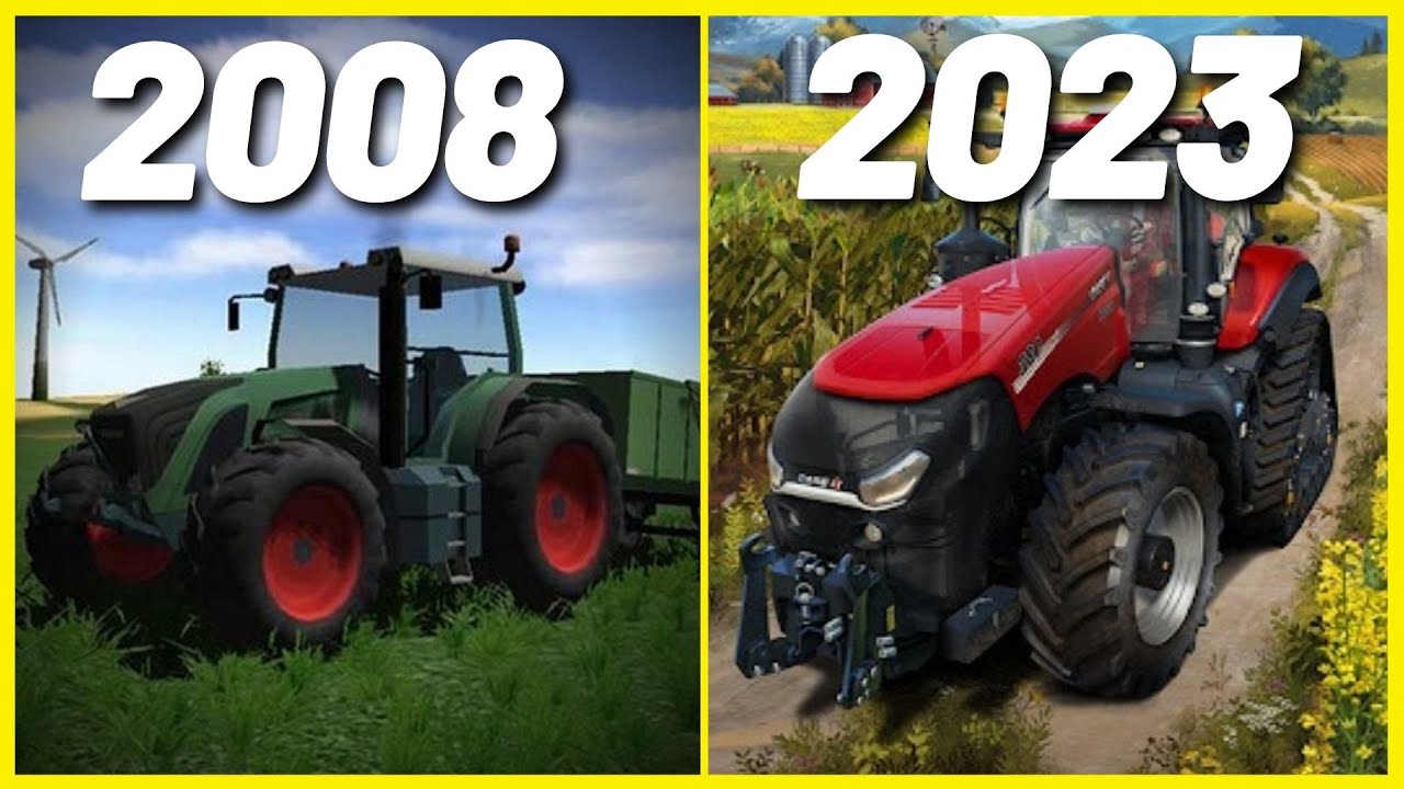 History of Farming Simulator (2008-2023)