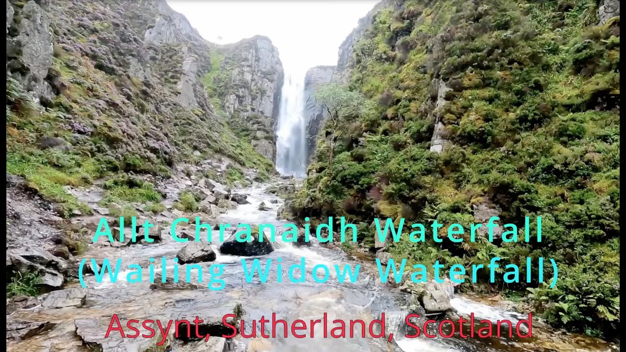Allt Chranaidh Waterfall, Assynt, Scotland