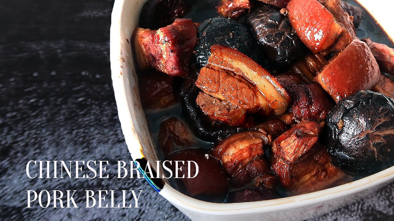 MELT IN YOUR MOUTH Chinese Braised Pork Belly