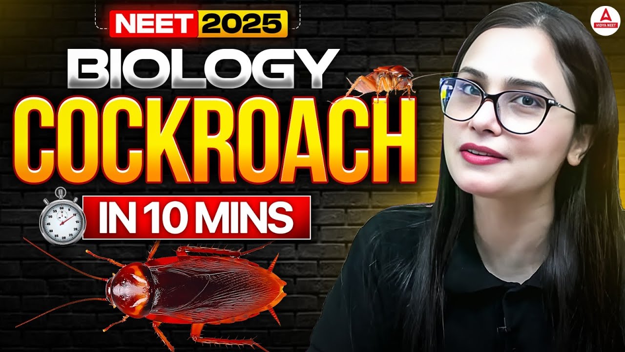 Quick Cockroach Revision for NEET Droppers: Prepare for Your NEET Biology Exam with Gargi Ma'am!