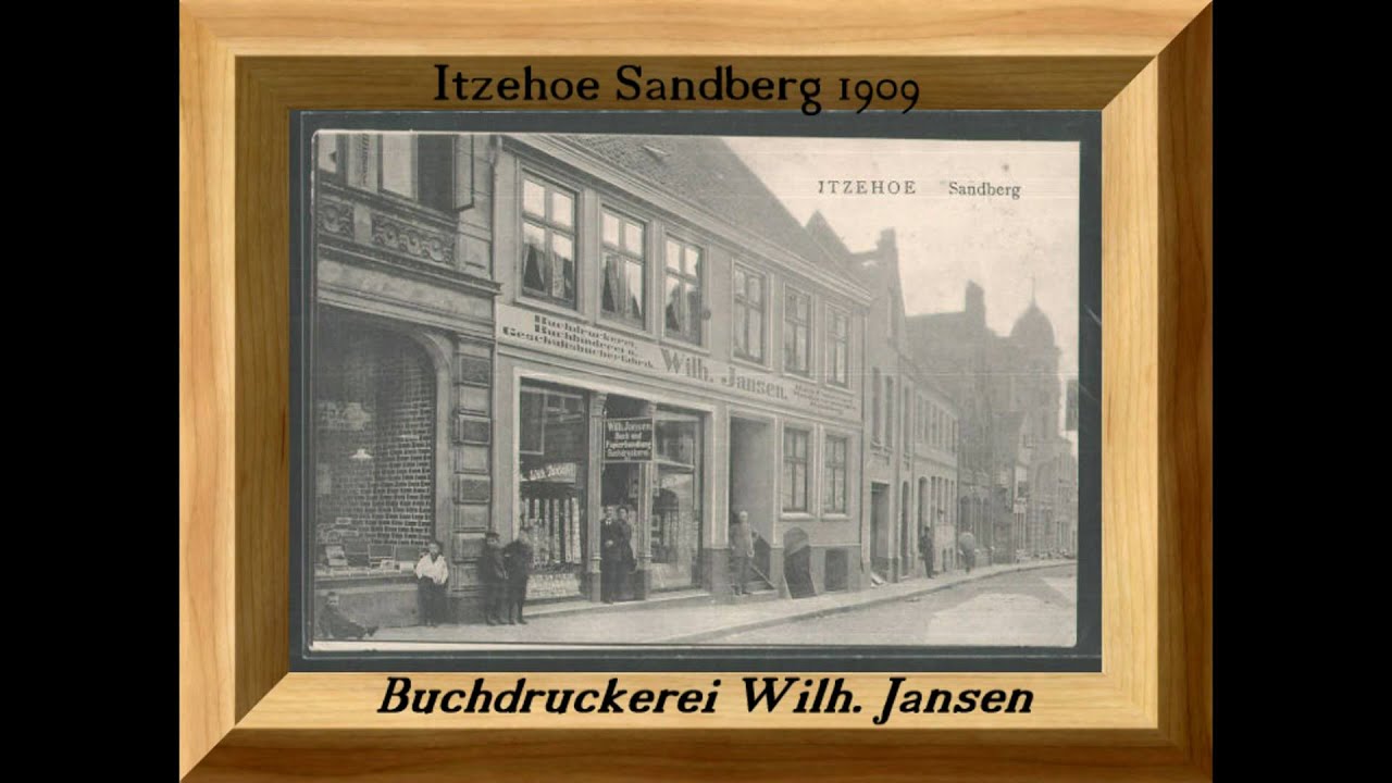 Lang lang war's her Itzehoe 1899 1910 Teil 1