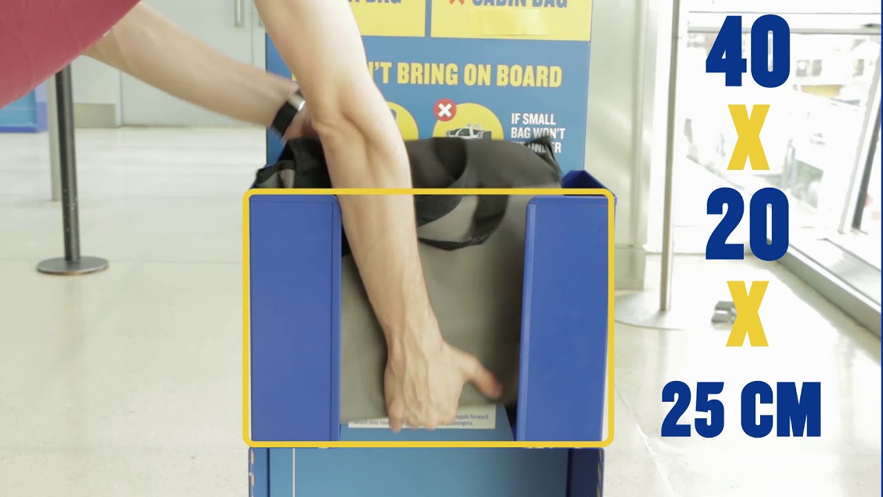 Explicamos-te a política de bagagem da Ryanair