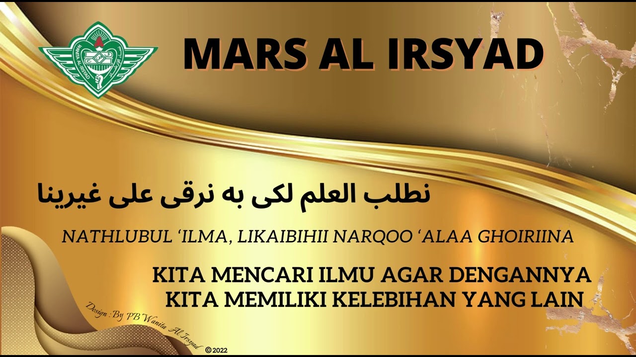NEW  MARS AL IRSYAD  2022