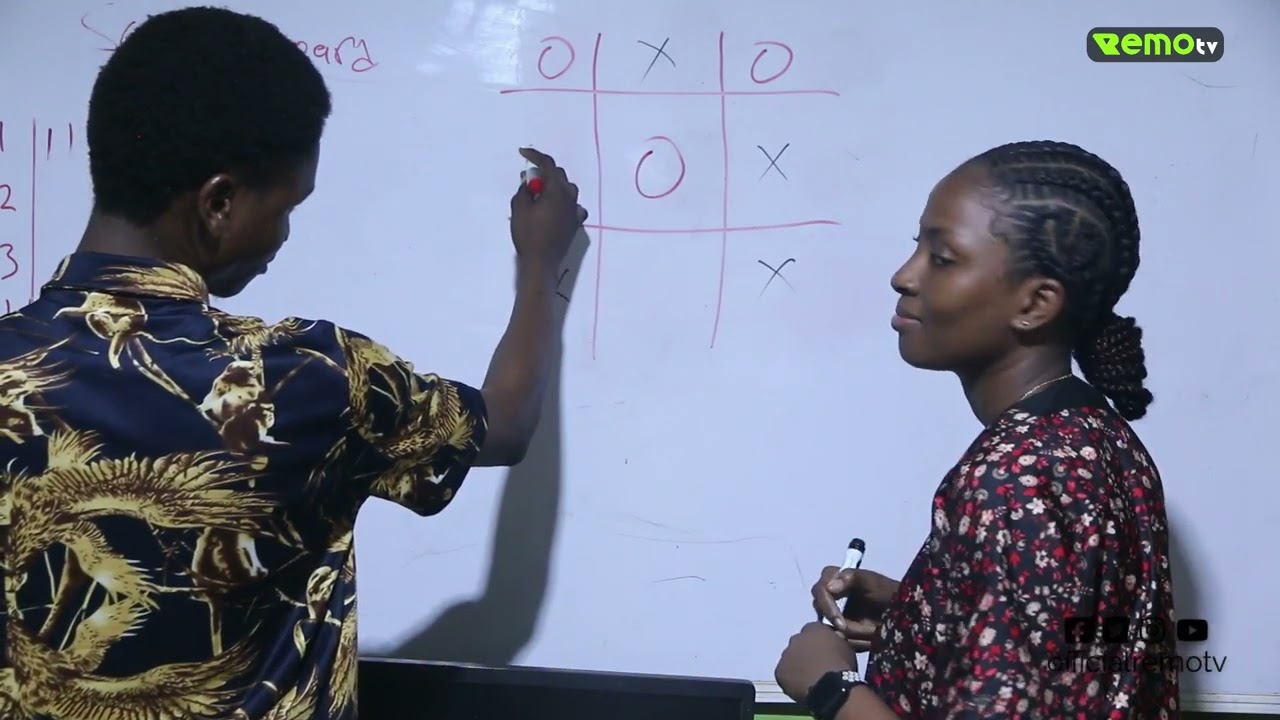 Remo TV staff members gathered to clash in a thrilling game of X and O