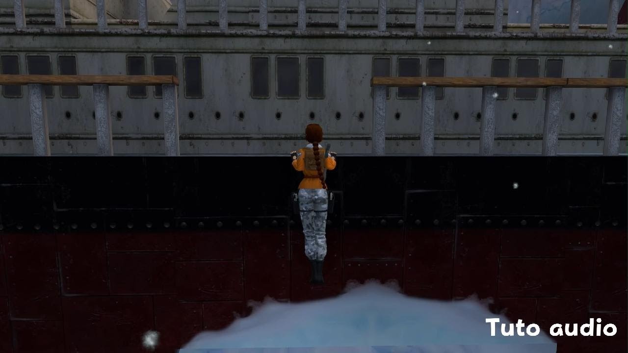 Tomb Raider III Remastered l'antarctique tuto audio simple et facile glitch + bug de mur 🎮🎮