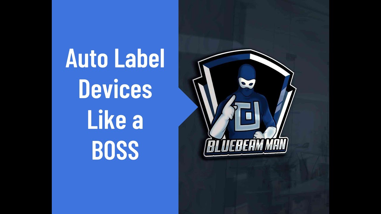 Bluebeam - How to build auto counting labels