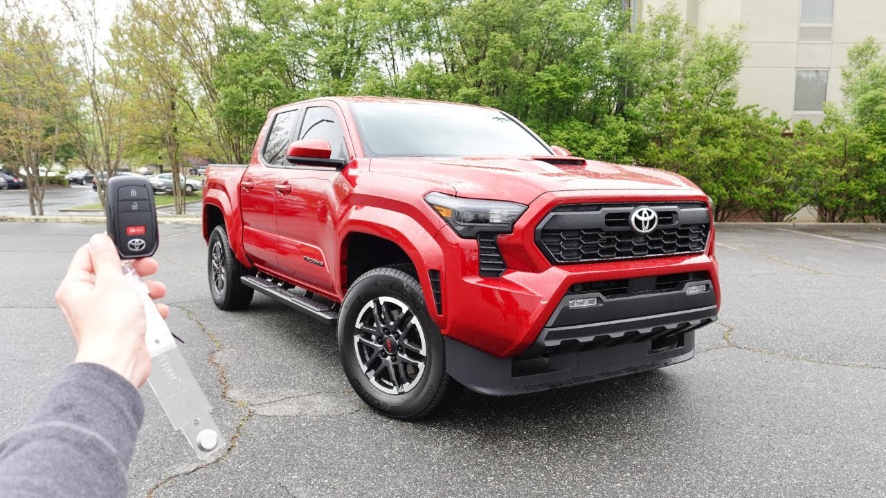 2024 Toyota Tacoma TRD Sport 4X4: Start Up, Walkaround, Test Drive and Review