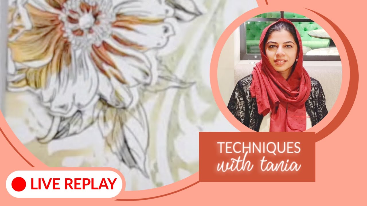 LIVE!: Techniques with Tania! Focus on Vintage Garden Stamp Set
