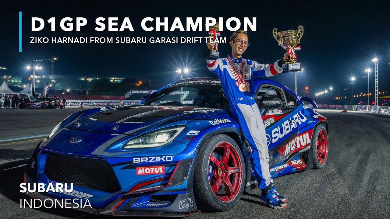 D1GP SEA Champion ‼️ Ziko Harnadi from Subaru Garasi Drift Team