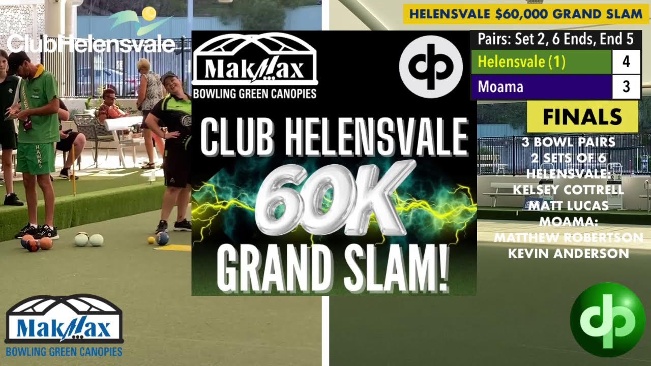 Helensvale Hawks $60,000 Grand Slam Final - Pairs