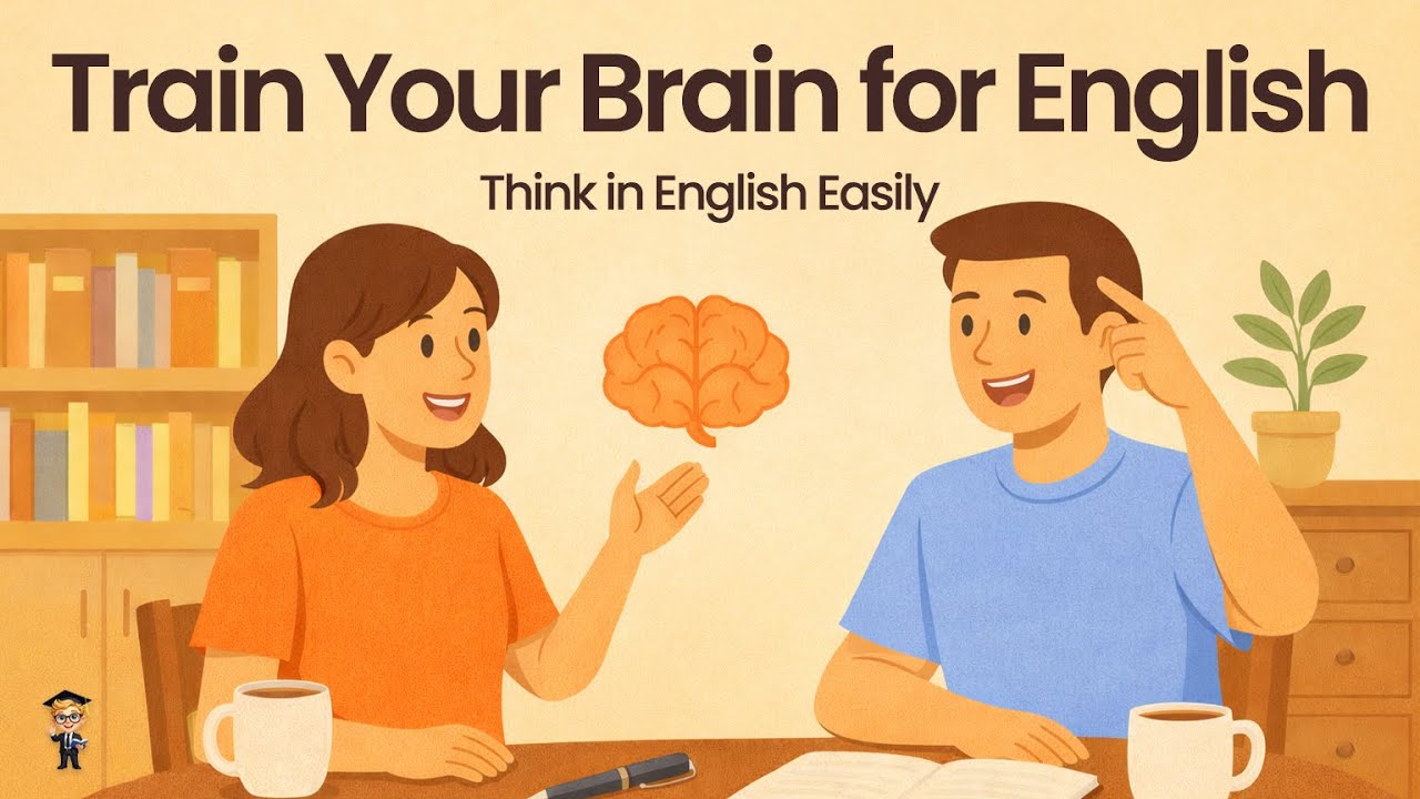 Train Your Brain to Think in English | Easy Listening & Speaking Practice | English for Real Life