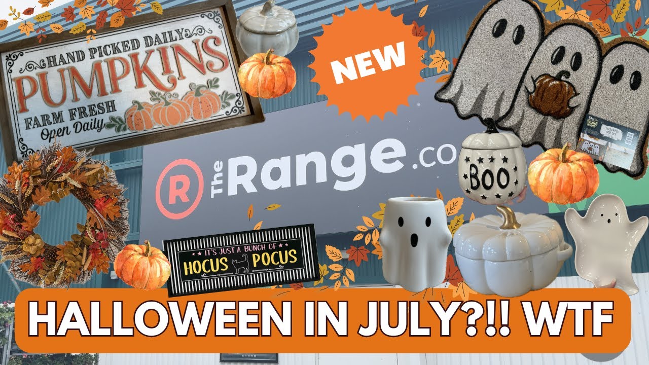 The Range Just Lanched HALLOWEEN In JULY WTF ?! 🎃🍁 | FULL Autumn FALL Early Look 